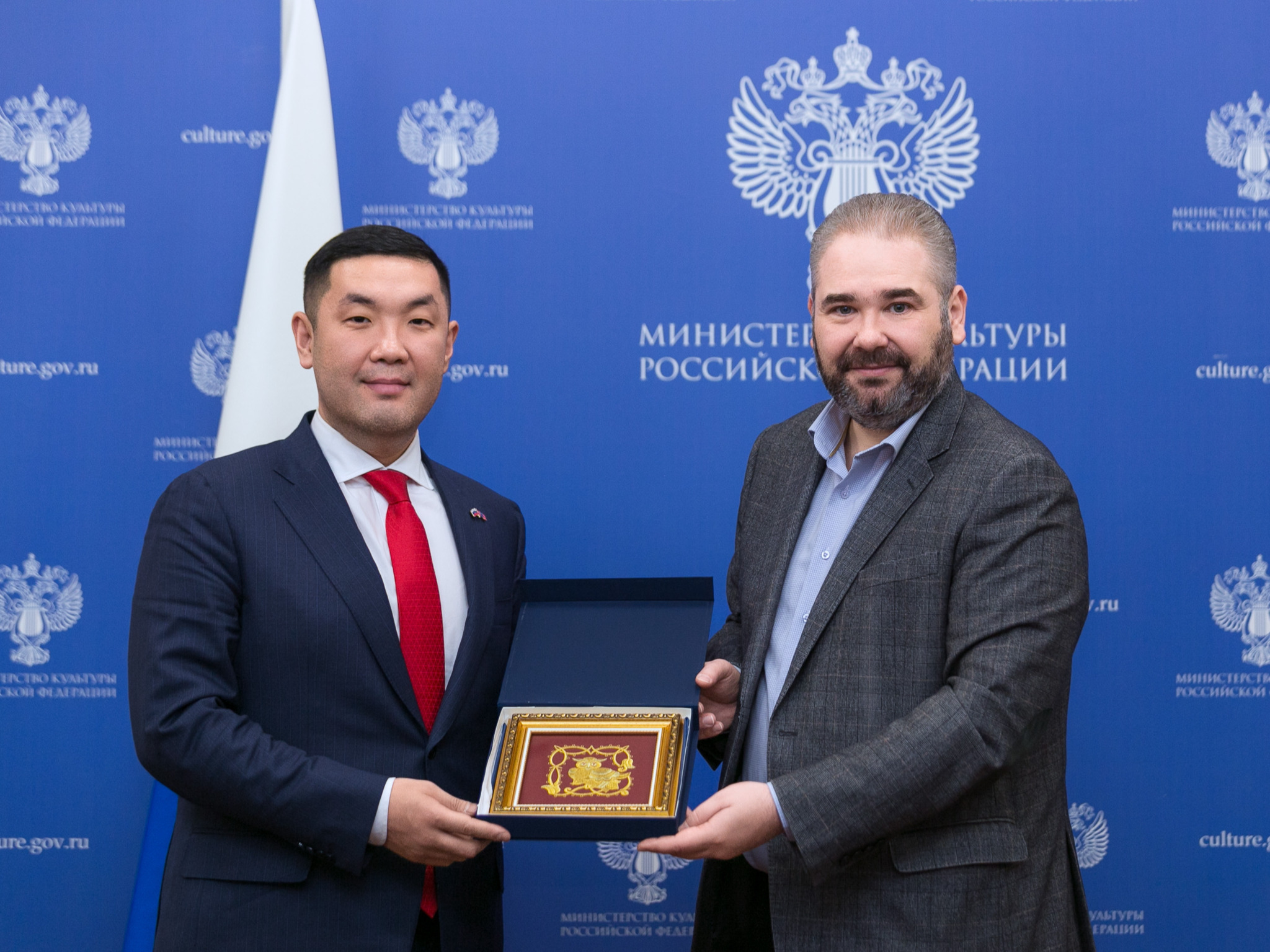 ССАЖЗЯ-ны дэд сайд Г.Дашням ОХУ-ын Соёлын дэд сайд Андрей Владимирович Малышевтэй уулзлаа